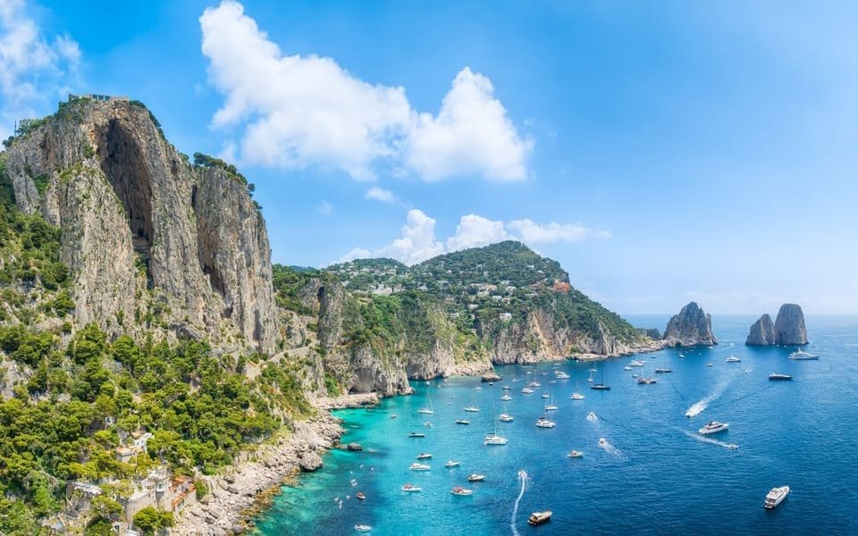 Positano to Capri Boat Tour