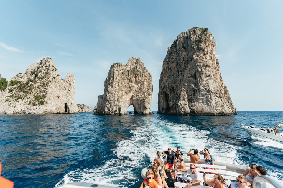 Sorrento'dan Capri'ye Tekne Turu 2026
