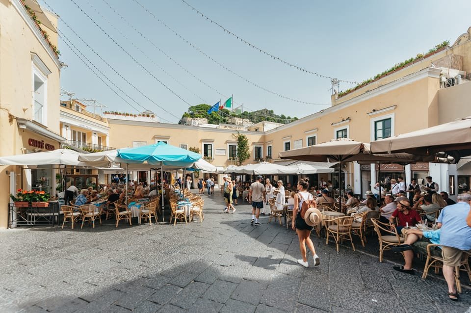 Sorrento'dan Capri'ye Tekne Turu 2026